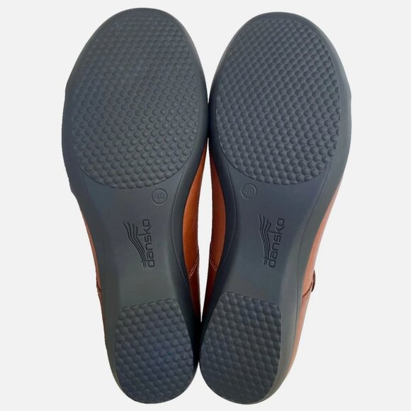 NEW DANSKO FAWNA CHESTNUT BROWN MARY JANES LEATHER COMFORT SHOES WOMENS 40 9 9.5 - Picture 15 of 15